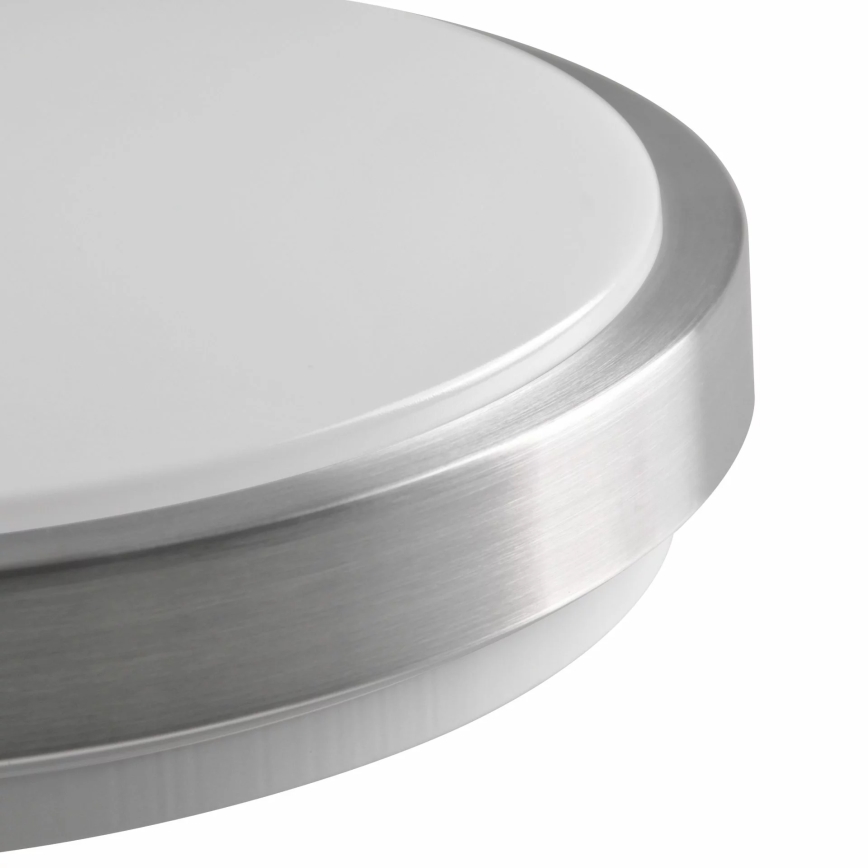 Plafonska svetiljka BENEDYKT, 2x E27, 20W/230V, prečnik 33 cm, srebrna