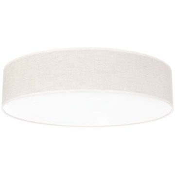 Plafonska svetiljka BOHO 4xE27/25W/230V prečnika 58 cm bela