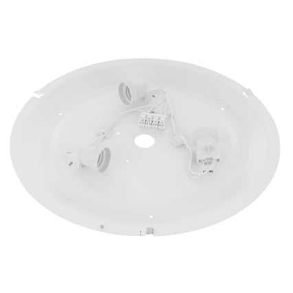 Plafonska svetiljka CLEO 3xE27/24W/230V, prečnik 40 cm, zlatna