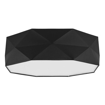Plafonska svetiljka KANTOOR 4xE27/60W/230V crna