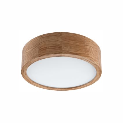 Plafonsko svetlo za kupatilo OAK 2xE27/15W/230V IP54 hrast prečnika 27 cm