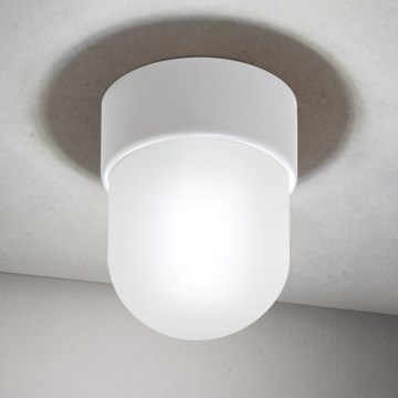 Plafonska svetiljka OSTIA 1xE27/40W/230V Ø 9,8 cm, bela