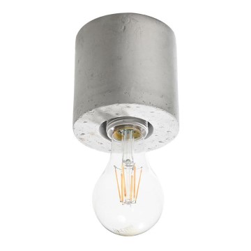 Plafonska svetiljka SALGADO 1xE27/60W/230V beton
