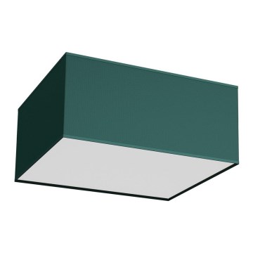 Plafonska svetiljka VERDE 2xE27/60W/230V 40x40 cm zelena