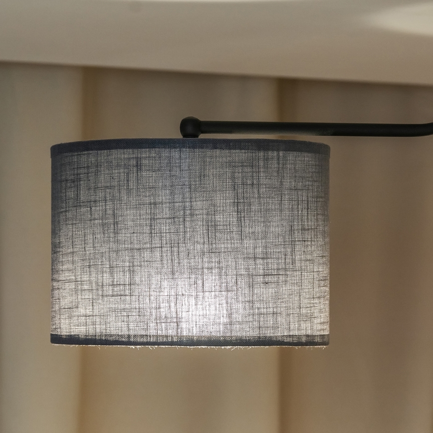 Plafonski luster ALBA 3xE27/15W/230V siva