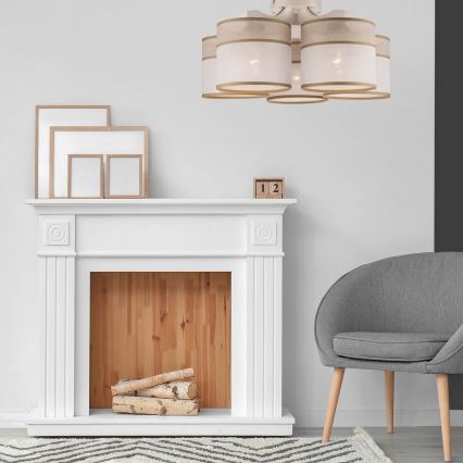 Plafonski luster ANDREA 5xE27/60W/230V buk