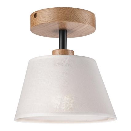 Plafonski luster ANTONIO 1xE14/60W/230V bela/hrast