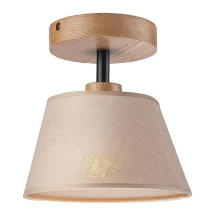 Plafonski luster ANTONIO 1xE14/60W/230V bež/hrast