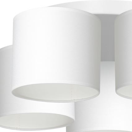 Plafonski luster ARDEN 5xE27/60W/230V beli