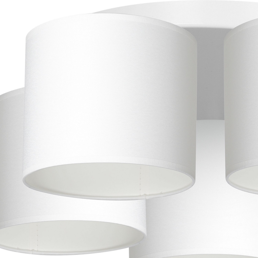 Plafonski luster ARDEN 5xE27/60W/230V beli