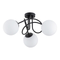Plafonski luster BANKO 3xE14/10W/230V crni