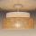 Plafonski luster BOHO 1xE27/60W/230V prečnik 40 cm bela/bež