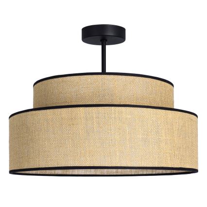 Plafonski luster BOHO 1xE27/60W/230V prečnik 40 cm bež