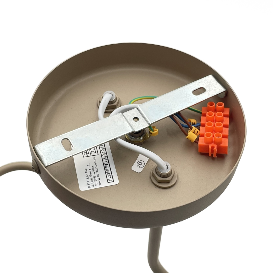 Plafonski luster CHARLIE 2xE27/15W/230V bež