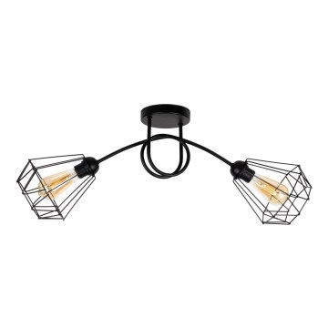 Plafonski luster DIAMENT 2xE27/60W/230V
