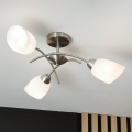 Plafonski luster DONNA 3xE27/60W/230V nikl