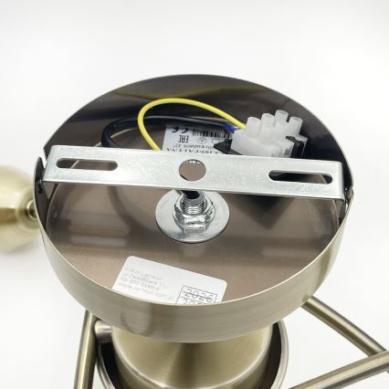 Plafonski luster DONNA 3xE27/60W/230V patina