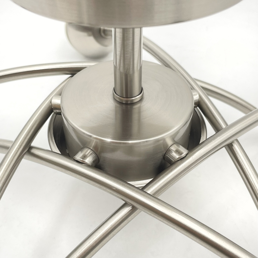 Plafonski luster DONNA 5xE27/60W/230V nikl