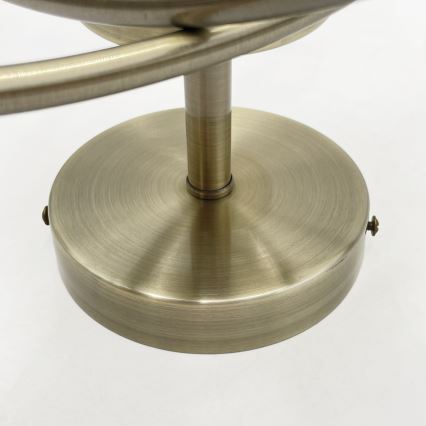 Plafonski luster DONNA 5xE27/60W/230V patina