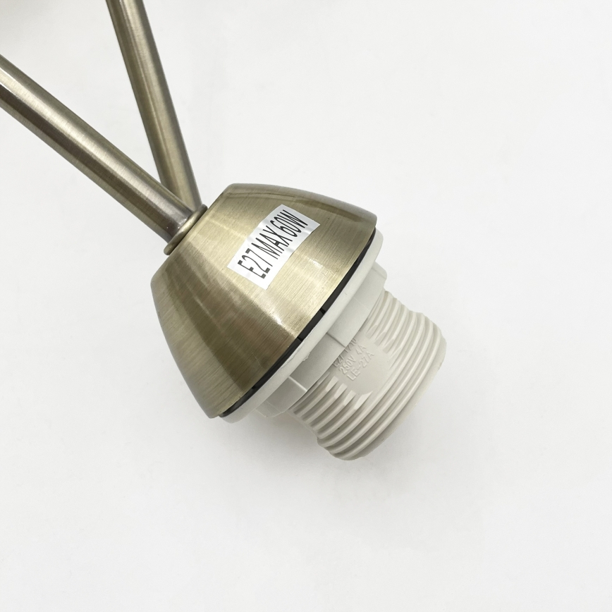 Plafonski luster DONNA 5xE27/60W/230V patina