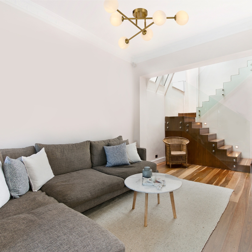 Plafonski luster DORADO 6xG9/28W/230V zlatna