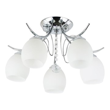 Plafonski luster ELLA, 5xE27/15W/230V, sjajni hrom