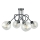 Plafonski luster EVIE 4xE27/60W/230V antracit/proziran