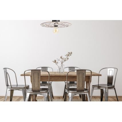 Plafonski luster FALCO 1x E27/60W/230V, Ø 40 cm, bež