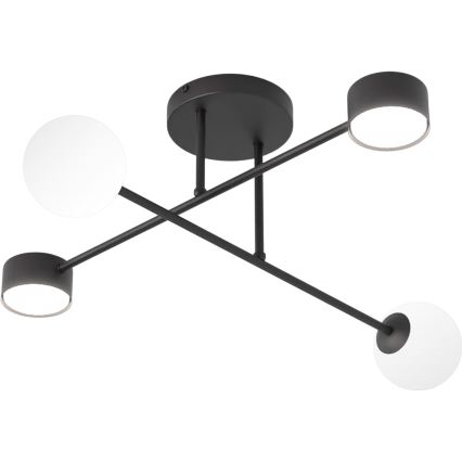 Plafonski luster HOLON 2xG9/8W/230V + 2xGX53/12W crni
