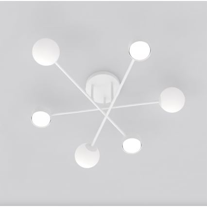 Plafonski luster HOLON 3xG9/8W/230V + 3xGX53/12W bela