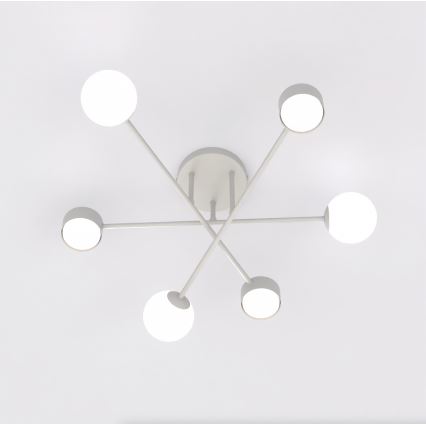 Plafonski luster HOLON 3xG9/8W/230V + 3xGX53/12W, sive boje