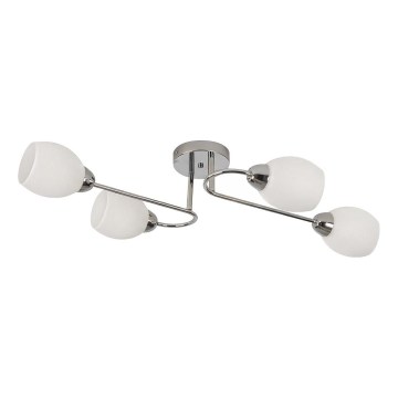 Plafonski luster KING 4xE27/15W/230V sjajni hrom