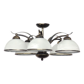 Plafonski luster KORFU 5xE27/60W/230V