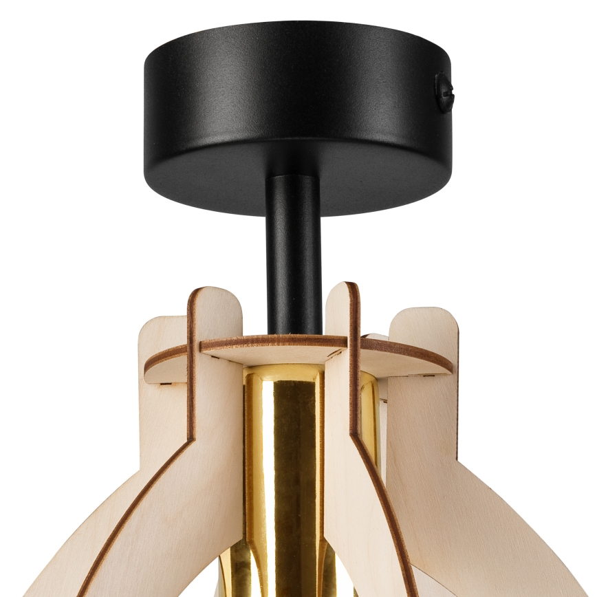 Plafonski luster LANDO 1xE27/15W/230V Ø 21 cm bukva