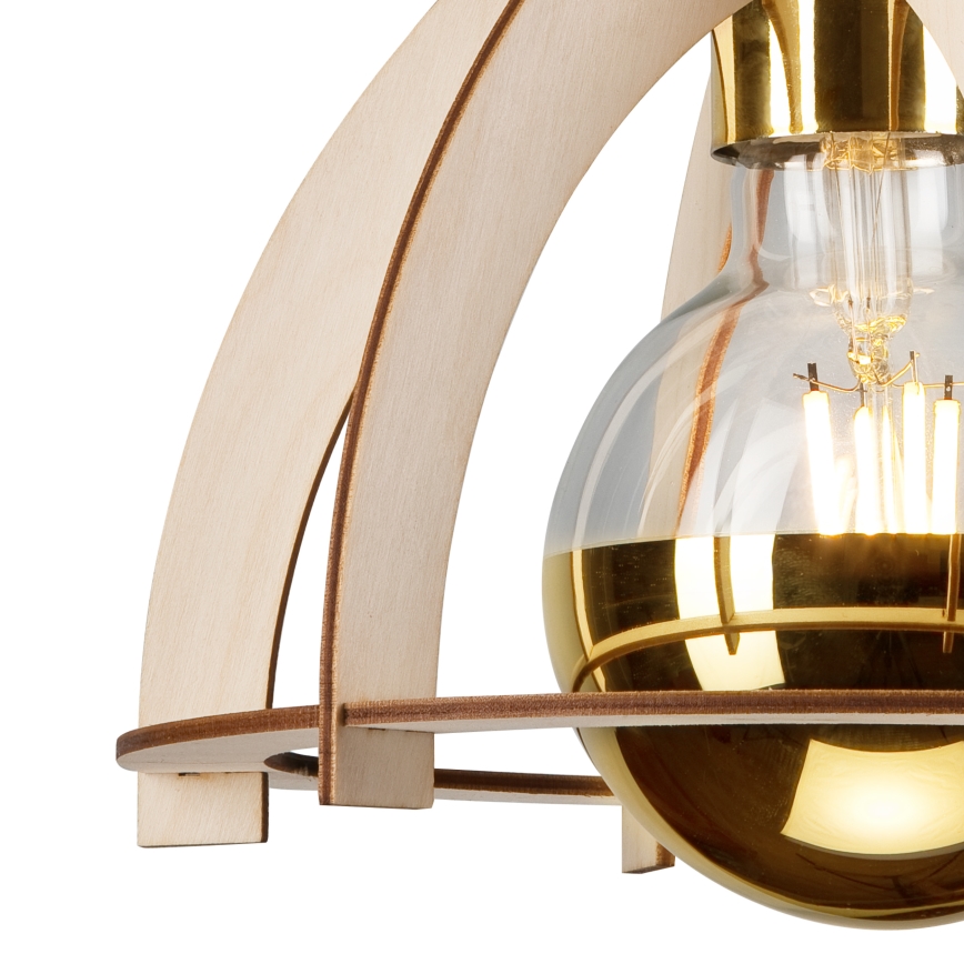 Plafonski luster LANDO 1xE27/15W/230V Ø 21 cm bukva