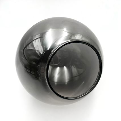 Plafonski luster MALENA 3xE14/5W/230V crna/zadimljena