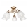 Plafonski luster MIRANDA 5xE27/60W/230V zlatne boje