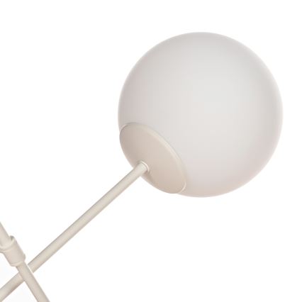 Plafonski luster MOON 6xE27/15W/230V krem boja
