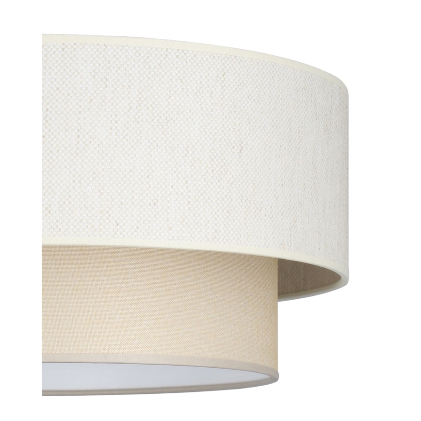 Plafonski luster NATIA 1xE27/60W/230V prečnik 45 cm krem