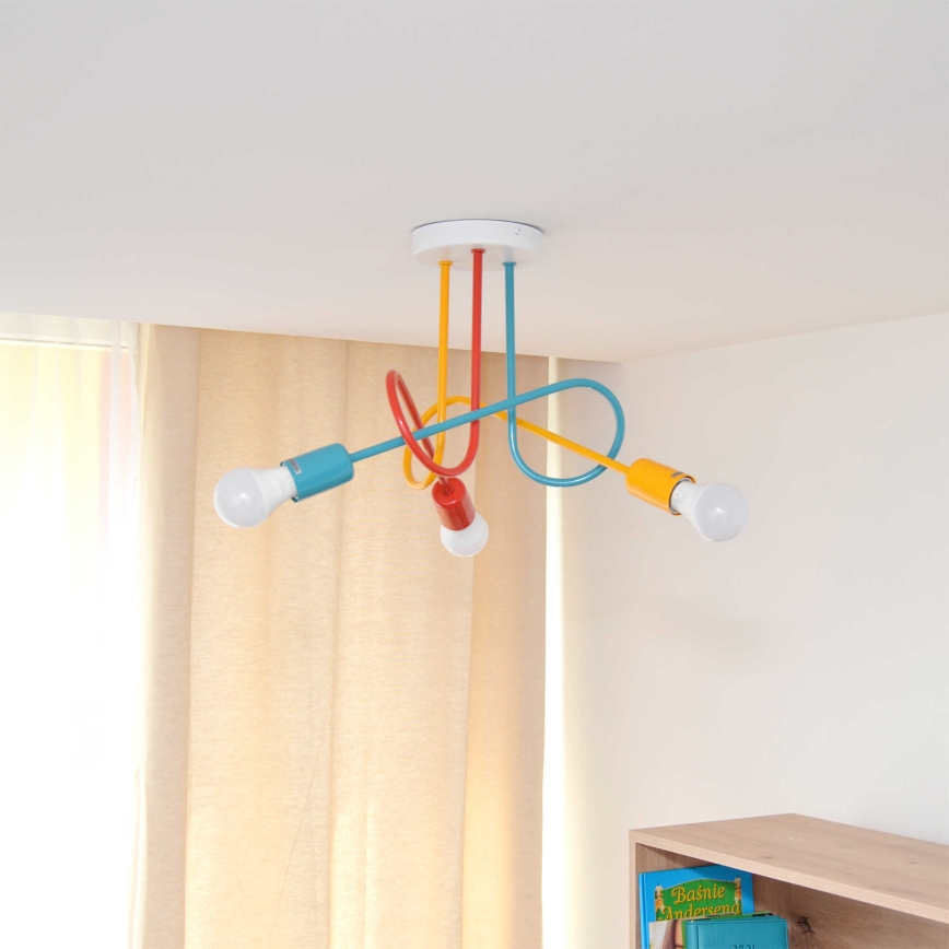 Plafonski luster OXFORD 3xE27/15W/230V