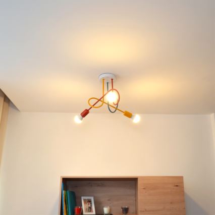 Plafonski luster OXFORD 3xE27/15W/230V