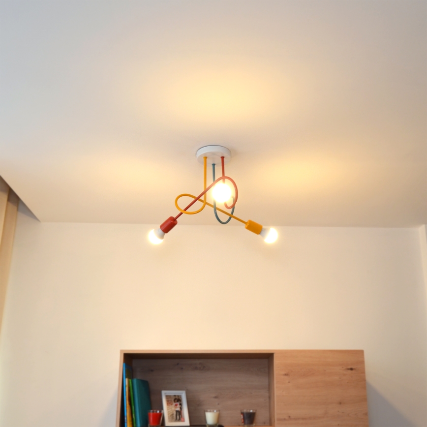 Plafonski luster OXFORD 3xE27/15W/230V