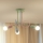 Plafonski luster OXFORD 3xE27/15W/230V zelena/ružičasta/plava