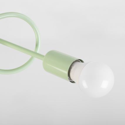 Plafonski luster OXFORD 3xE27/15W/230V, zelene boje