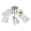Plafonski luster PAFOS 5xE27/15W/230V sjajni hrom