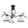 Plafonski luster RETRO 3xE27/60W/230V crni/beli