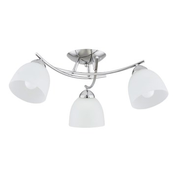 Plafonski luster SEVA 3xE27/15W/230V sjajni hrom