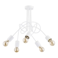 Plafonski luster TANGO 5xE27/15W/230V, beli