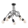 Plafonski luster TANGO 5xE27/60W/230V crni