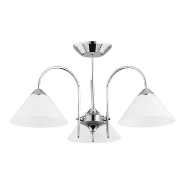 Plafonski luster TAPER 3xE27/15W/230V sjajni hrom
